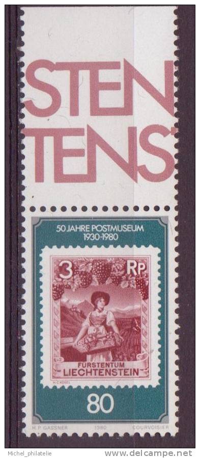 ⭐ Liechtenstein - YT n° 691 ** - Neuf sans charnière - 1980 ⭐