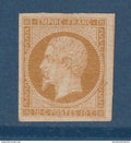 France - YT n° 13 A * - Neuf avec charnière - TB - avec voisin - voir Scan resto verso - Très propre - 1853