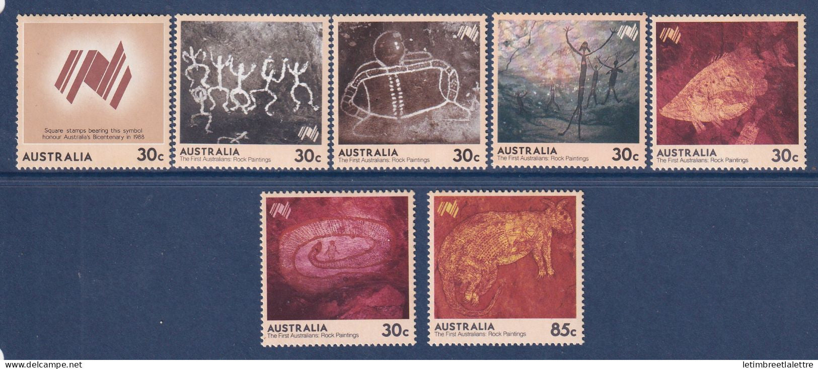 Australie - YT n° 880 à 887 ** - neuf sans charnière - 1984