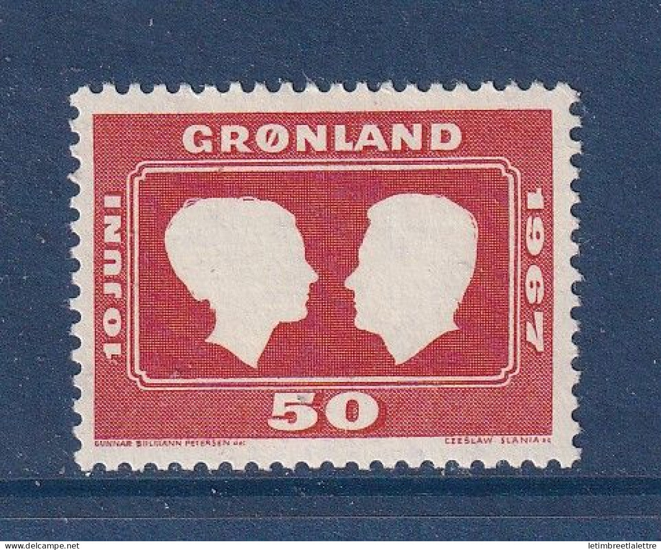 Groenland - YT n° 59 ** - neuf sans charnière - 1967
