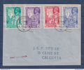 Myanmar - Birmanie - Burma - YT n° 50 à 53 - FDC premier jour anniversaire de la victoire pour Calcutta Inde 1946