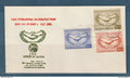 Myanmar - Birmanie - Burma YT n° 104 à 106 FDC premier jour coopération internationale - anniversaire nations unies 1965