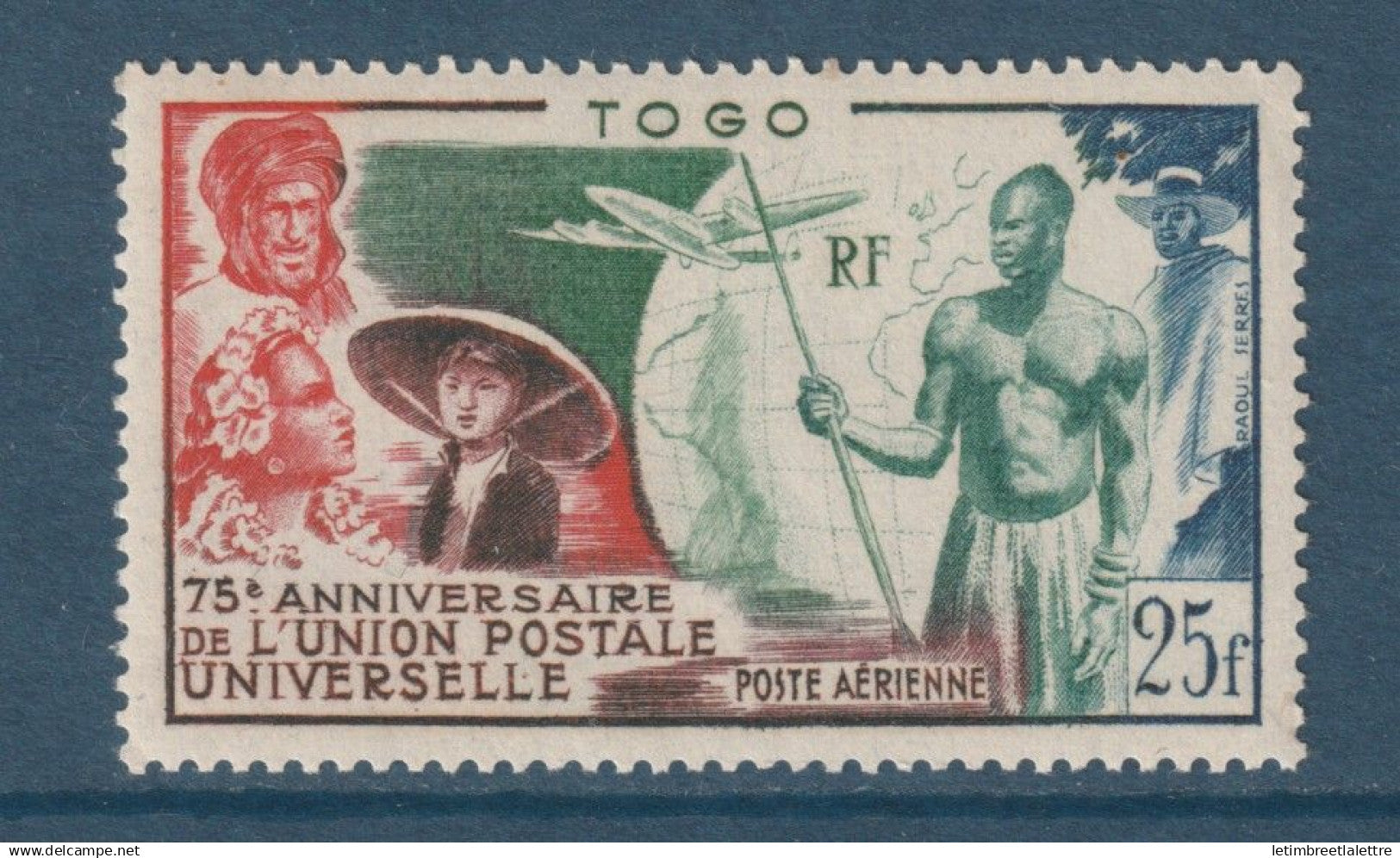 Togo - Poste Aérienne - YT n° 21 ** - Neuf sans charnière - 1949