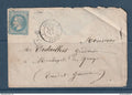 France - YT n° 29 b - Etoile n° 9 avec cachet de route du 31 Mai 1871 - cachet de fortune conséquence de la guerre