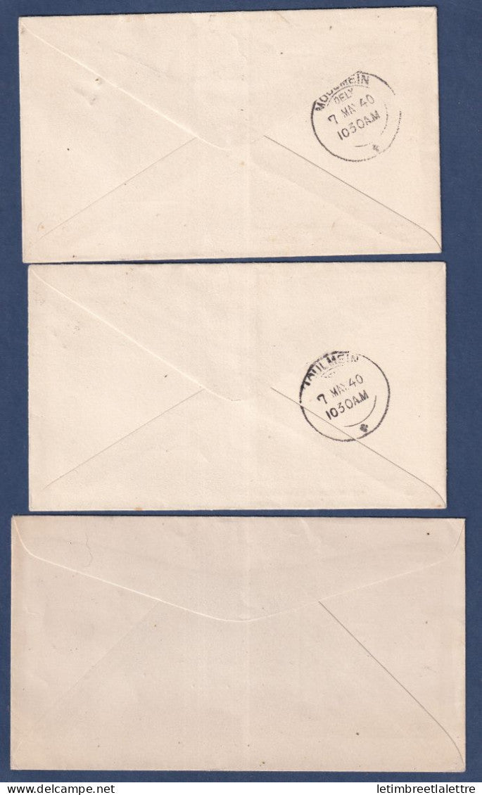 Myanmar - Birmanie -  Burma - YT n° 34 - FDC Premier jour Maiden voyage executor American Export - 1940