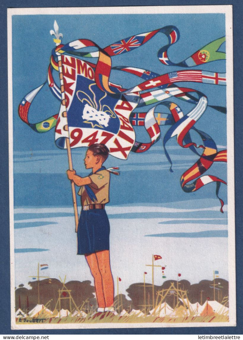 France - Carte maximum - YT n° 787 - Jamborée de la Paix -  - 1947
