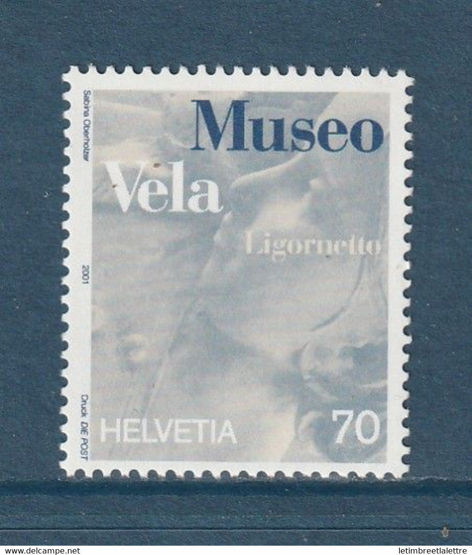 Suisse - YT n° 1683 ** - Neuf sans charnière - 2001