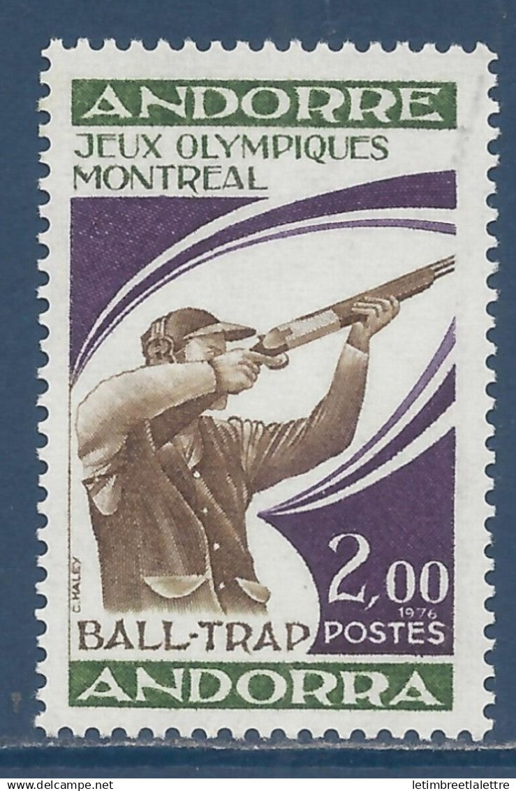 Andorre - YT n° 256 ** - Neuf sans charnière - 1976
