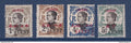 Canton - YT n° 67 à 70 * - Neuf avec charnière - 1919