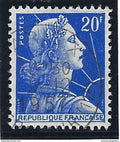 France - Thématique Marianne de Muller - N° 1011B Oblitéré - TTB - Variété -> E de REPUBLIQUE coupé