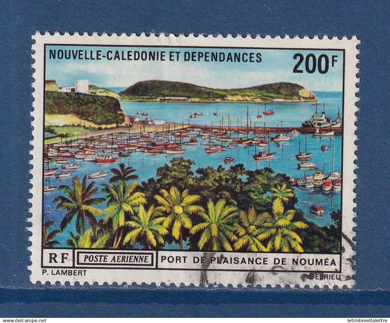 Nouvelle Calédonie - YT PA n° 124 - Oblitéré - Poste Aérienne - 1971