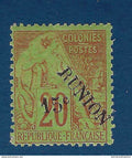Réunion - Variété Runion -YT n° 30 c * - neuf avec charnière - 1891