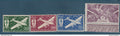 AOF - Poste Aérienne - YT n° 1 à 4 ** - Neuf sans charnière - 1945 / 1946