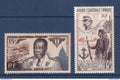 AEF - Poste aérienne - YT n° 61 et 62 ** - Neuf sans charnière - 1955 1957