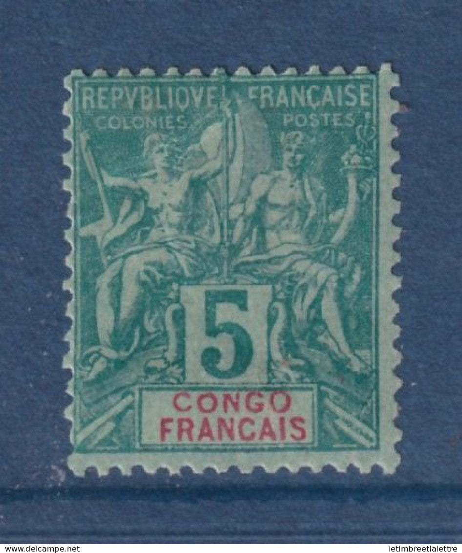 Congo - YT n° 15 * - Neuf avec charnière - 1892