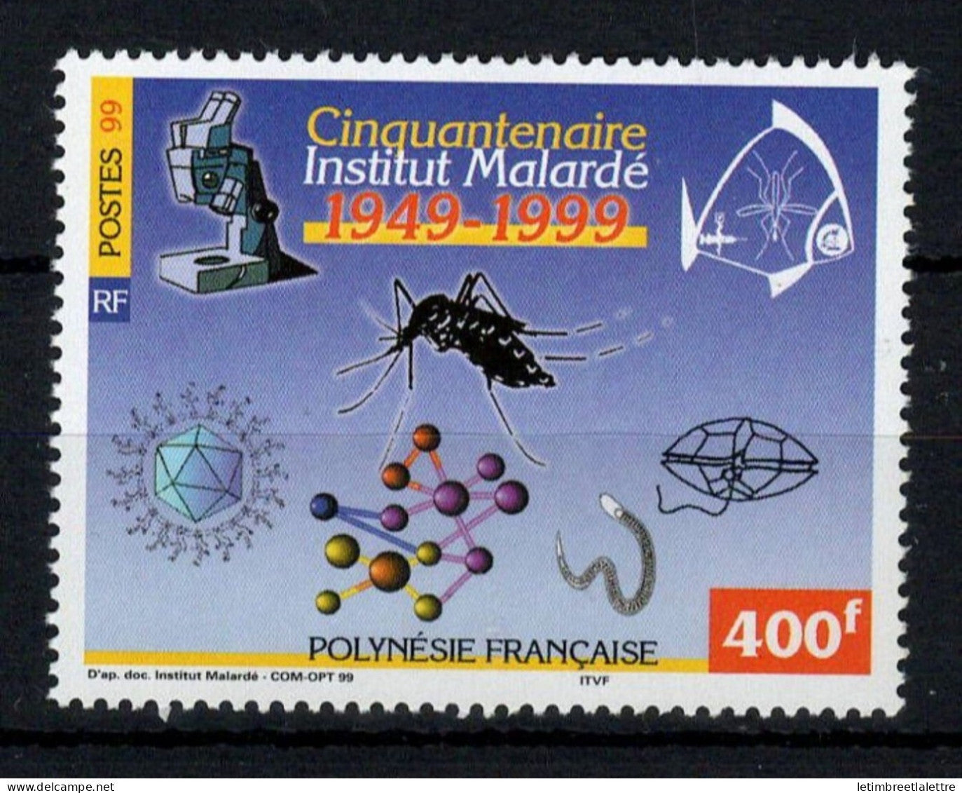 Polynésie Française - YT n° 601  ** - Neuf sans charnière - 1999