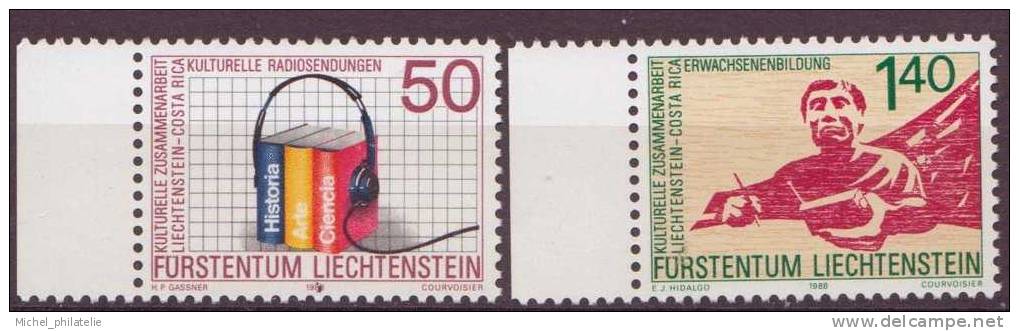 ⭐ Liechtenstein - YT n° 886 à 887 ** - Neuf sans charnière - 1988 ⭐