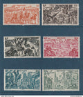 Réunion - Poste Aérienne - YT n° 36 à 41 ** Neuf sans charnière - 1946