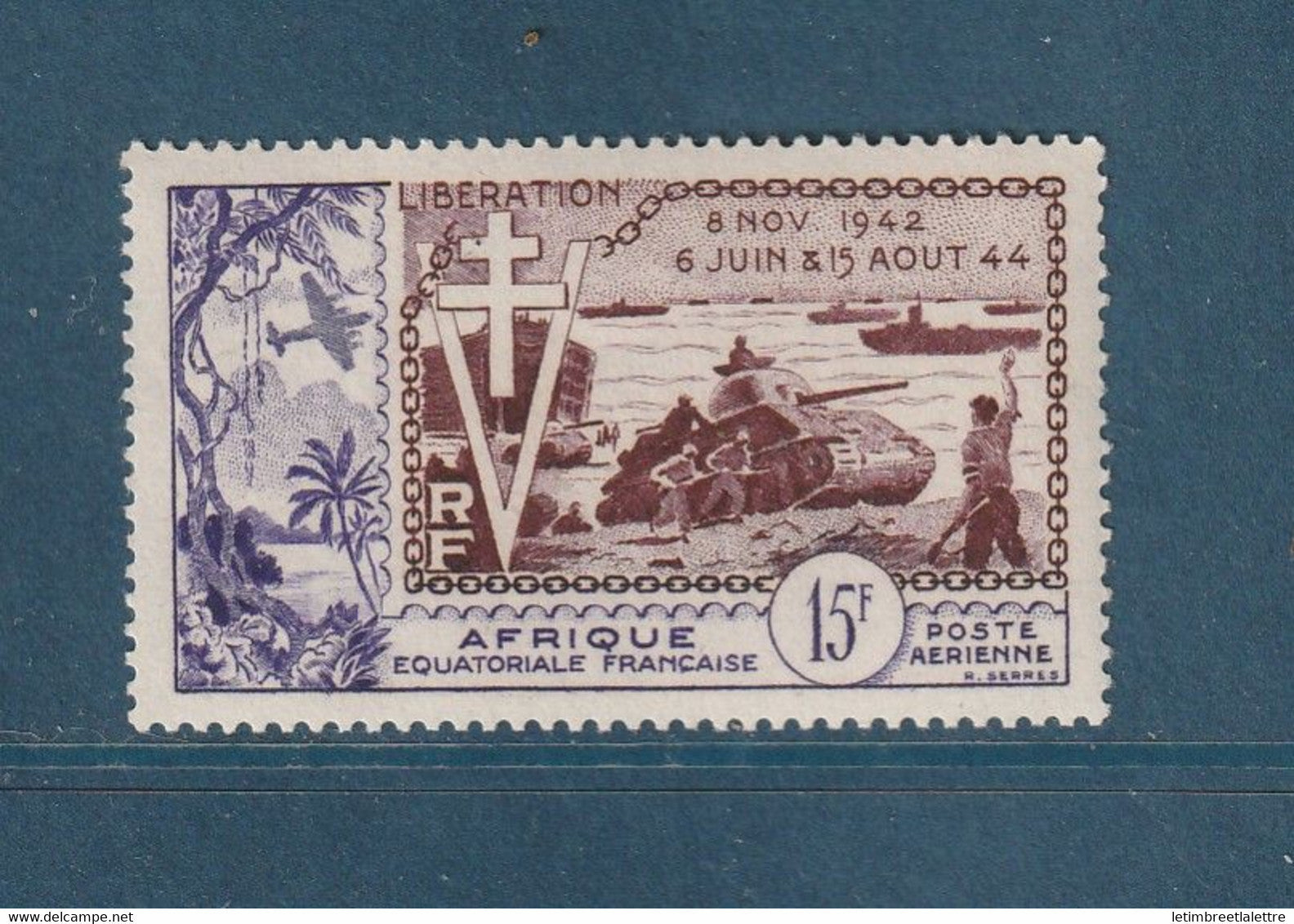 AEF - Poste Aérienne - YT n° 57 ** - Neuf sans charnière - 1942