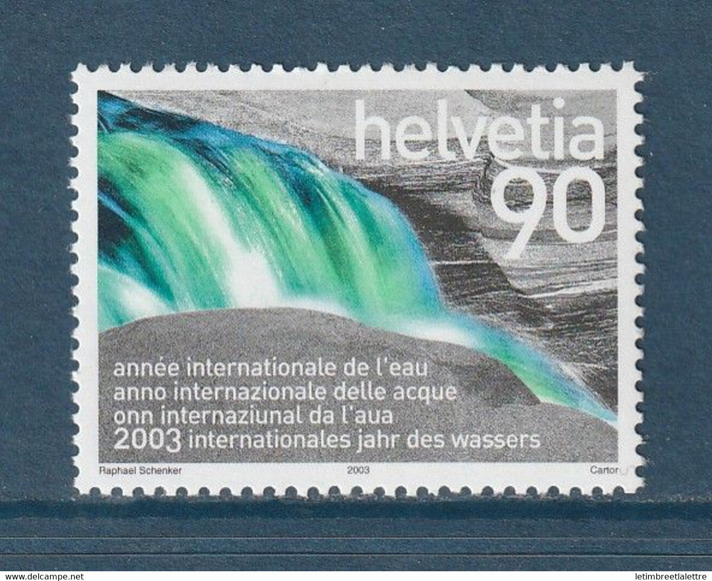Suisse - YT n° 1752 ** - Neuf sans charnière - 2003