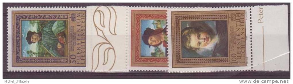 ⭐ Liechtenstein - YT n° 822 à 824 ** - Neuf sans charnière - 1985 ⭐
