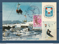 France - Carte maximum - Premier jour - Jeux Olympiques d'Hivers - Grenoble - 1968