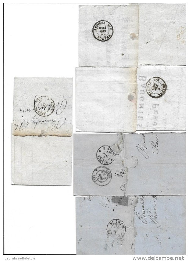 lot de 5 lettres