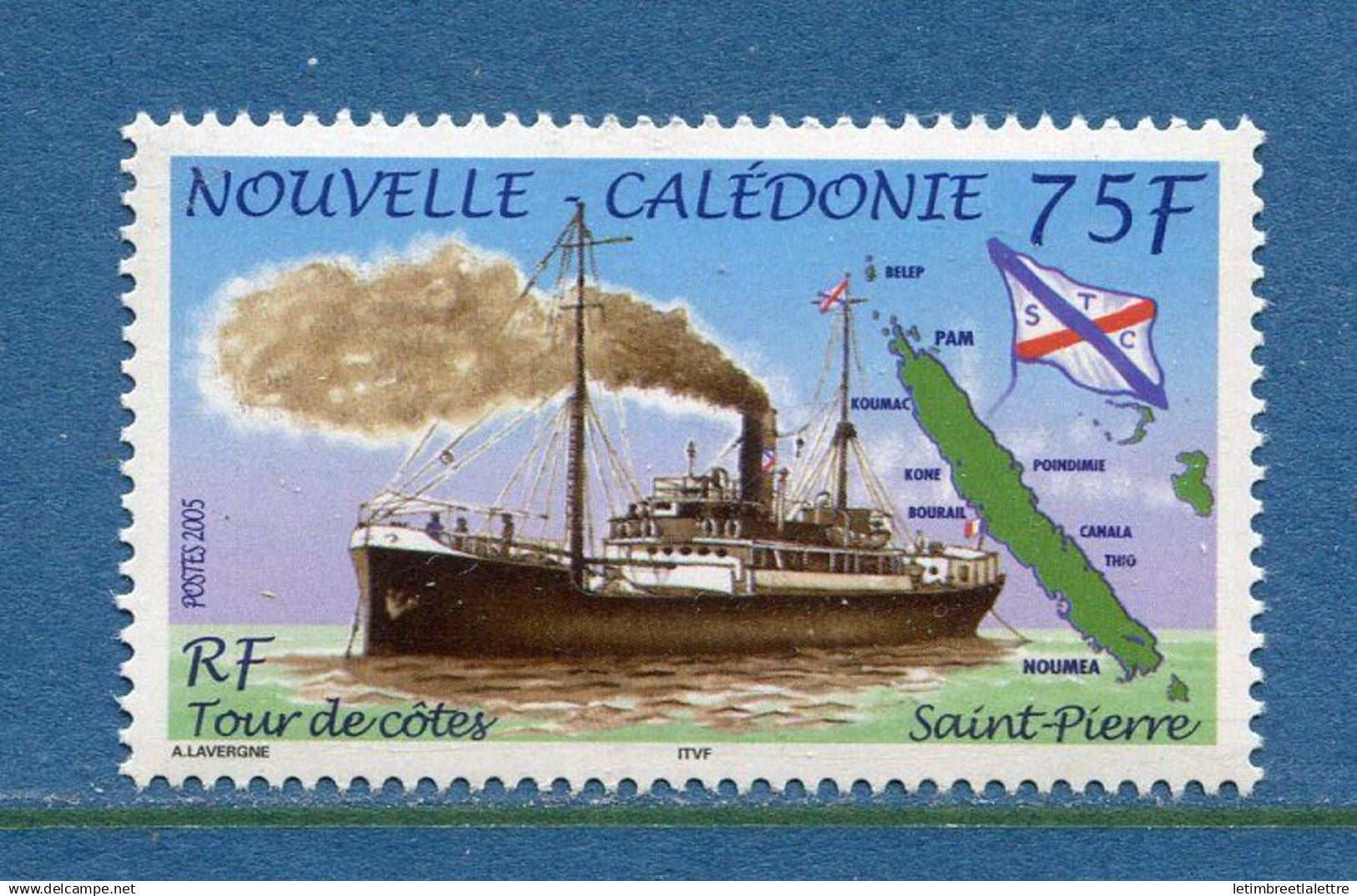 Nouvelle Calédonie - YT n° 945 ** - Neuf sans charnière - 2005