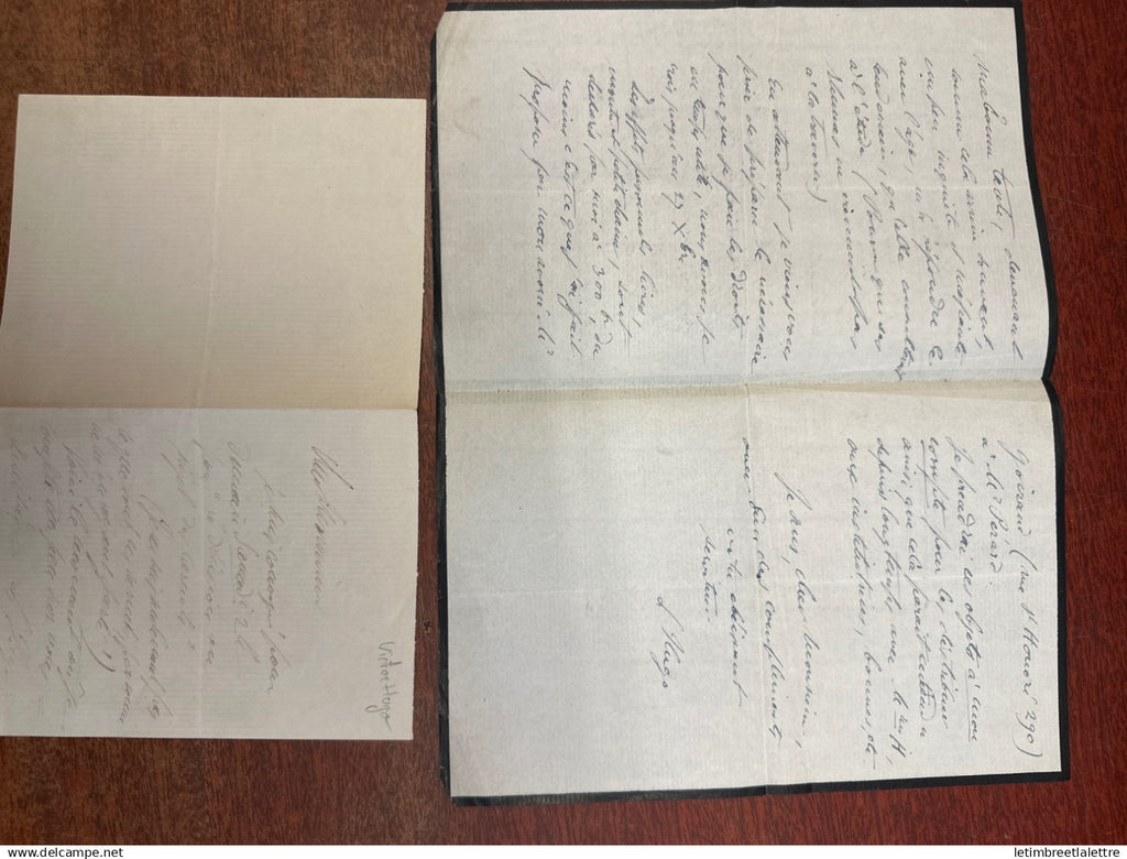 Manuscrit - Autographe Victor Hugo ? - à voir -