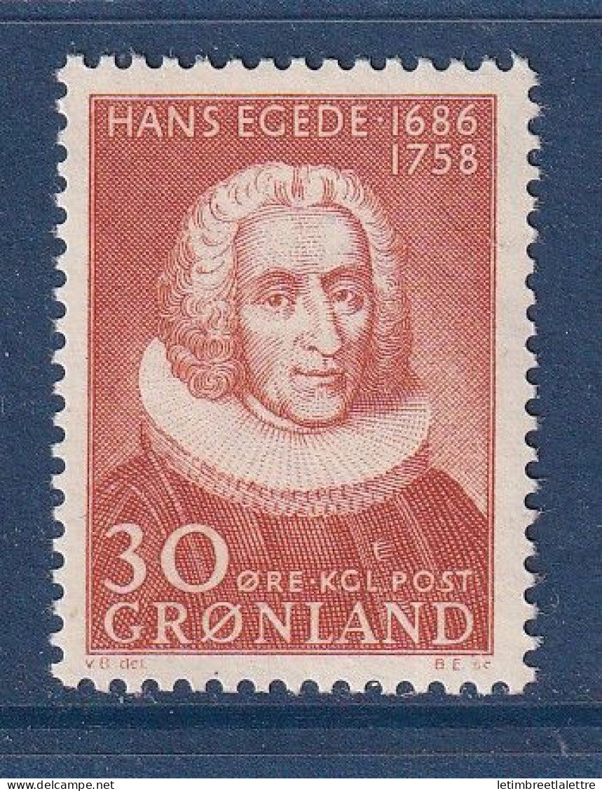 Groenland - YT n° 32 ** - neuf sans charnière - 1958