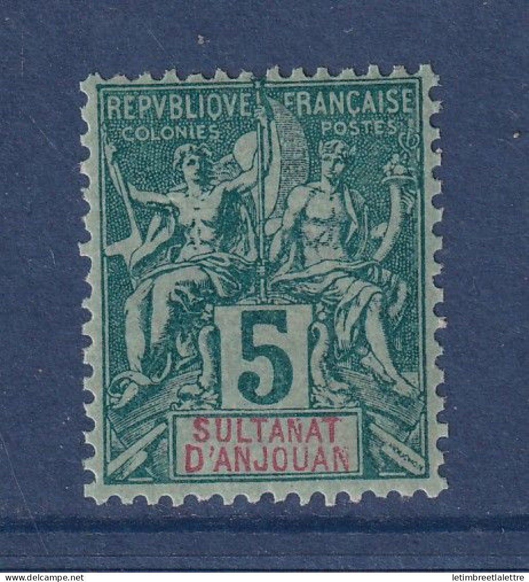 Anjouan - YT n° 4 ** - neuf sans charnière - 1892