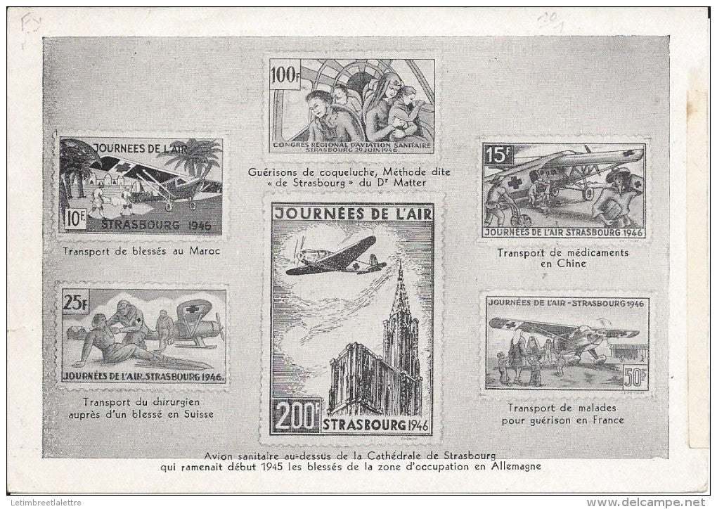 Journée de l'air, Strasbourg 1946