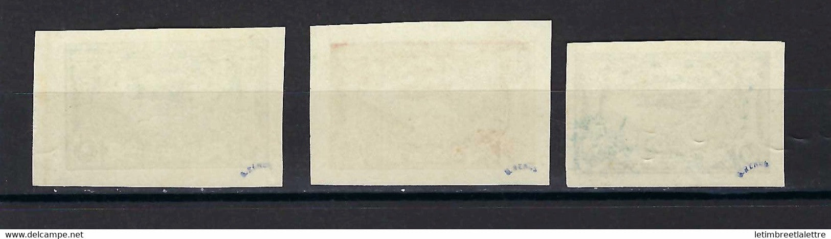 ⭐ Afghanistan - Poste Aérienne - YT N° 4 à 6 **  - Neuf sans charnière - Signé - RARE - TB - 1948 ⭐