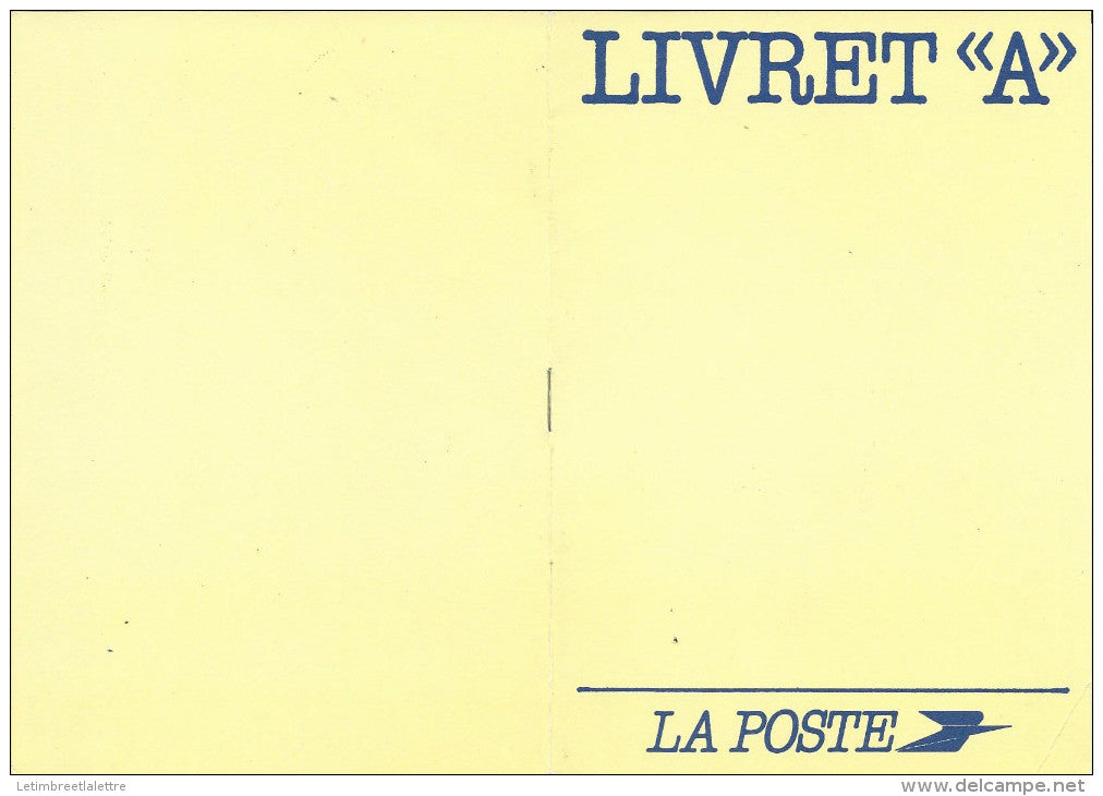 1 carnet livret A complet avec opération de l'éléve centre de Villecours do 30/3/1992 avec chèque la Poste et CB RARE