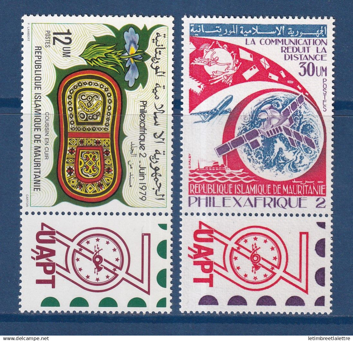Mauritanie - YT n° 413 et 414 ** - Neuf sans charnière - 1979