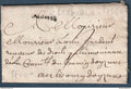 France - enveloppe de Grenoble en 1764 pour Bourg d'Oisans - voir texte
