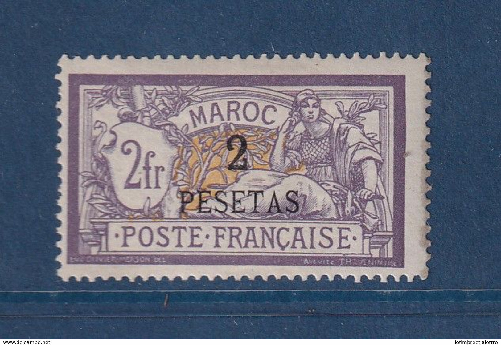⭐ Maroc - YT n° 17 * - Neuf avec charnière - 1902 / 1903  ⭐