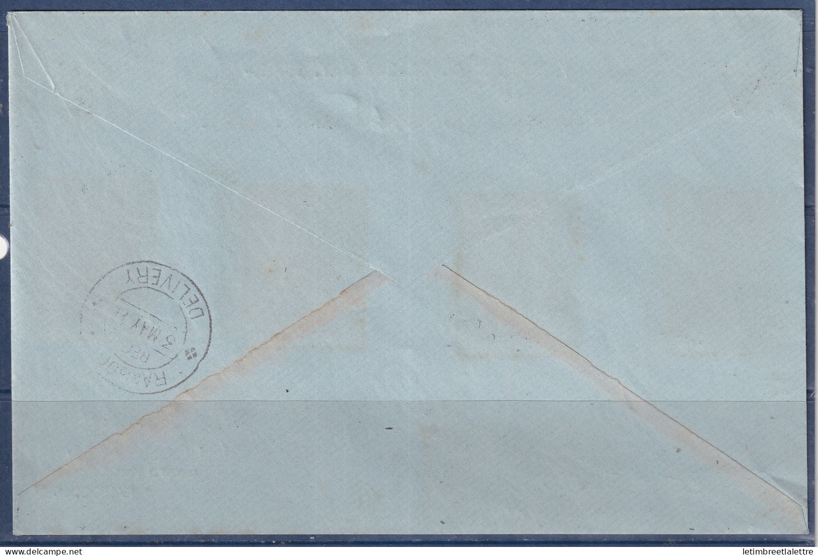 Myanmar - Birmanie - Burma - YT n° 50 à 53 - FDC premier jour anniversaire de la victoire - recommandé - 1946