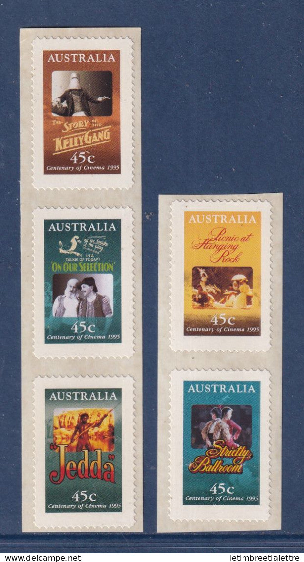Australie - YT n° 1445 à 1449 ** adhésif - neuf sans charnière - 1995