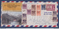 Myanmar - Birmanie - Burma - Gouvernement intérimaire - FDC premier jour pour New York USA - recommandé - 1947
