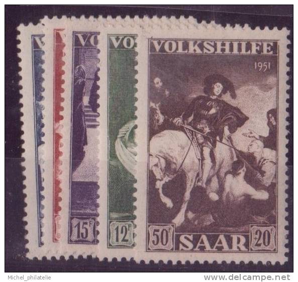 SARRE N° 296/300* NEUF AVEC CHARNIERE