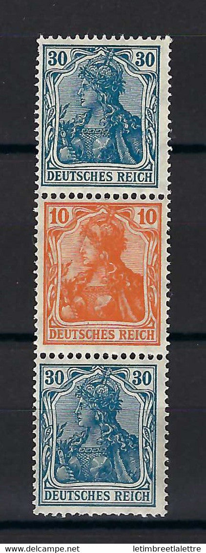⭐ Allemagne - Carnet - Michel N° S 15 à 18 ** - Neuf sans charnière - 1921 ⭐