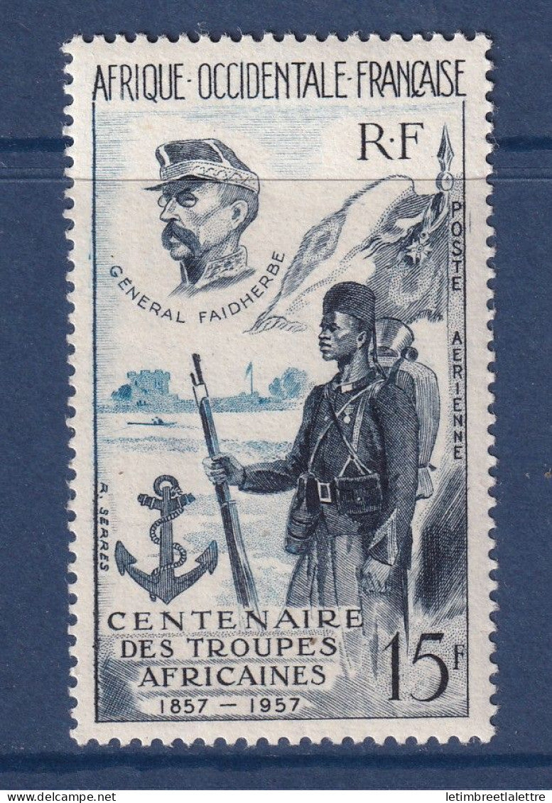 AOF - poste aérienne - YT n° 21 ** - Neuf sans charnière - 1957