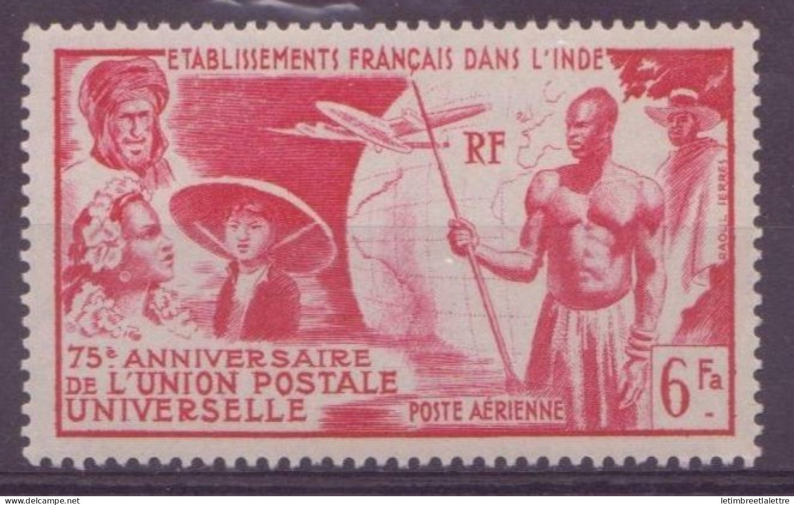 Inde - Poste Aérienne - YT n° 21 ** - neuf sans charnière