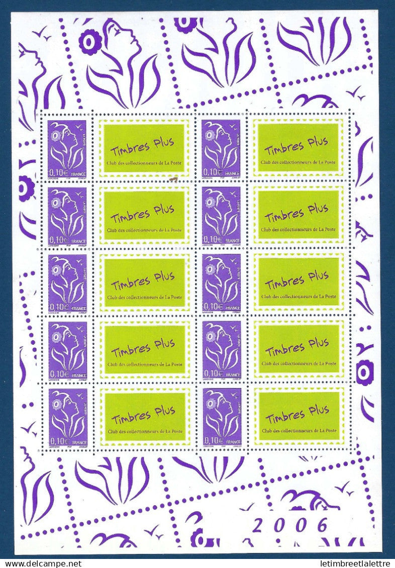 France - Personnalisés - YT n° f 3916 A ** - neuf sans charnière - 2006
