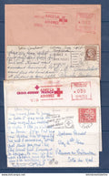 France - lot de flammes Croix Rouge - aidez la croix rouge - 1946 1969