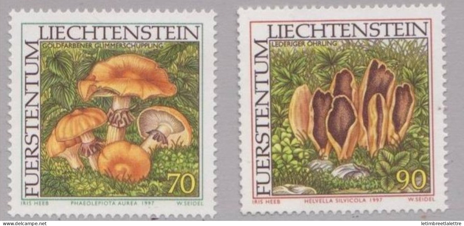 Liechtenstein - YT n° 1093 / 1094 ** - neuf sans charnière - Champignons