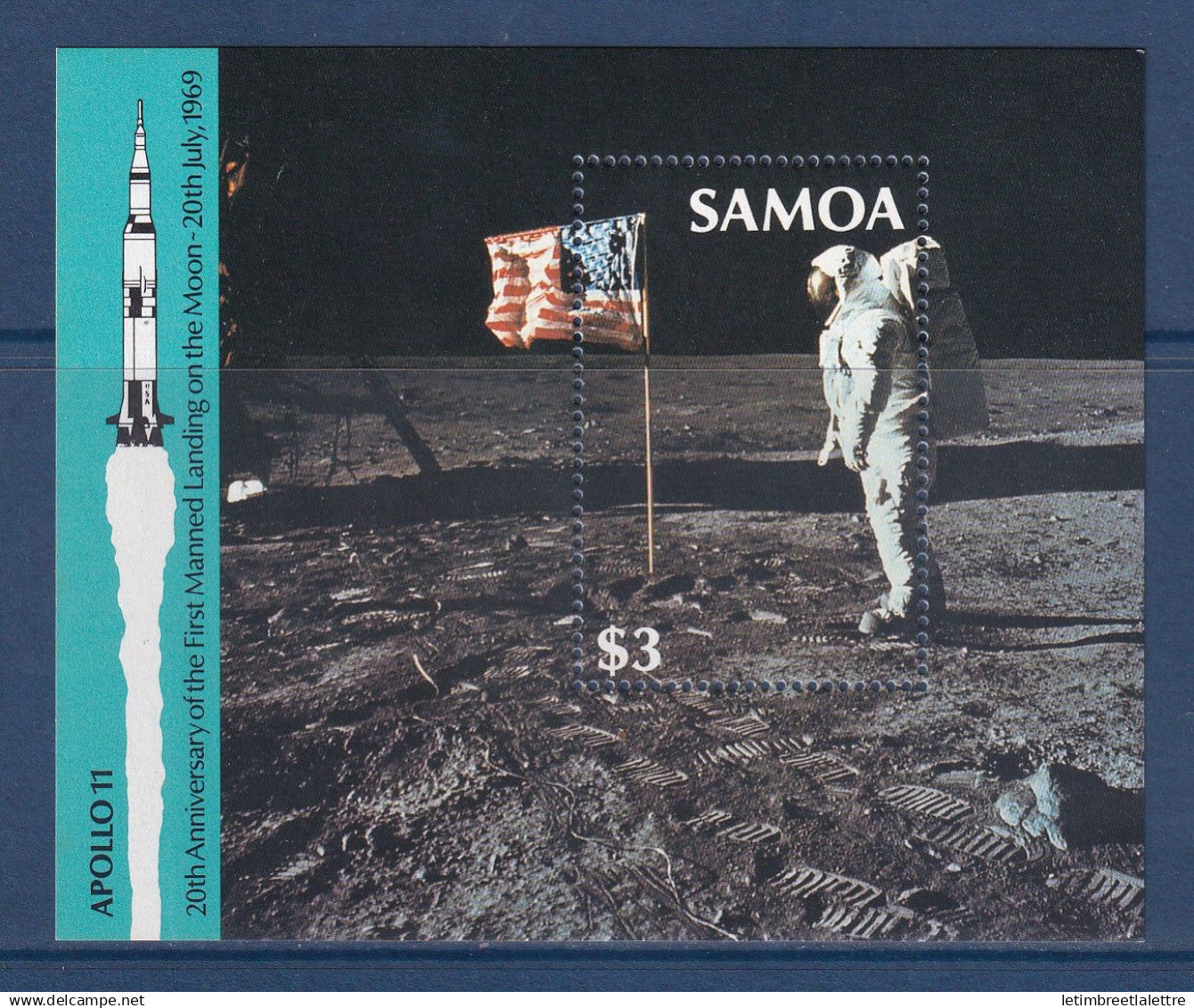 Samoa - YT Bloc n° 46 ** - Neuf sans charnière - 1989