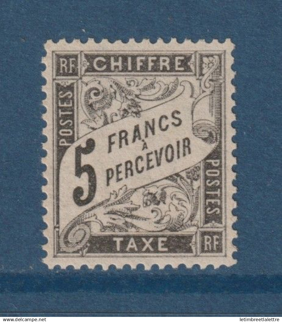 France - Taxe - YT n° 24 ** - neuf sans charnière - TB - Signé Brun et Calves - visible en boutique