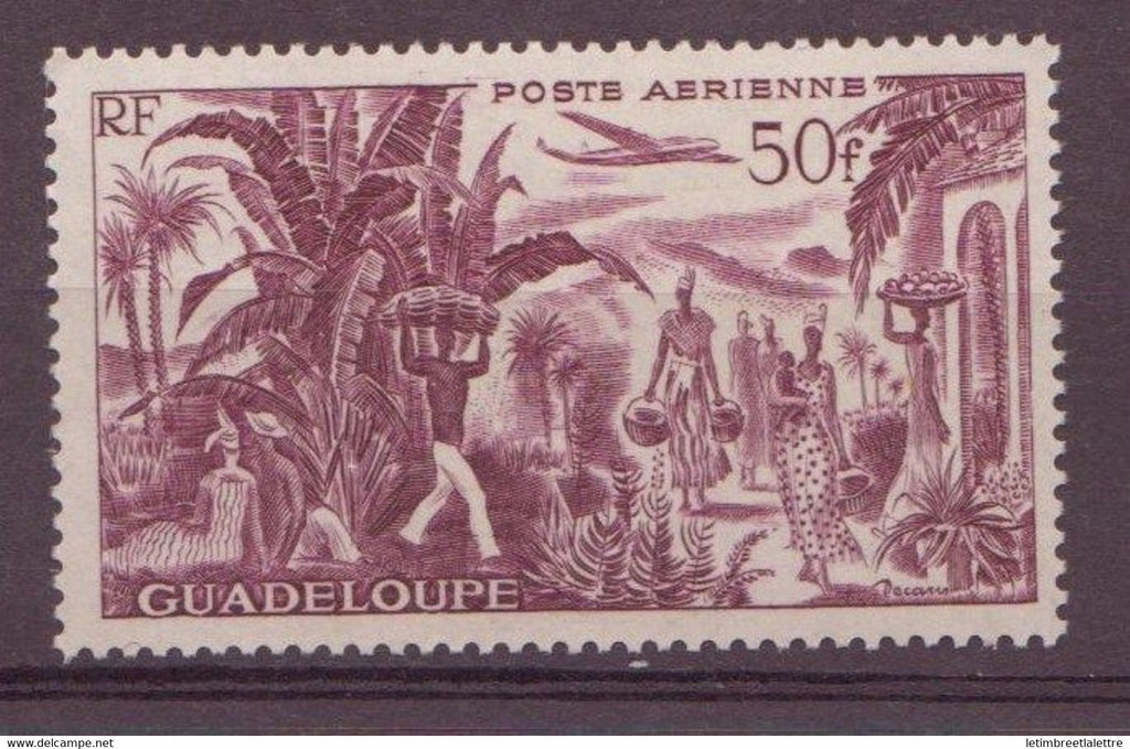 Guadeloupe - Poste aérienne - YT n° 13 à 15 ** - neuf sans charnière - 1947